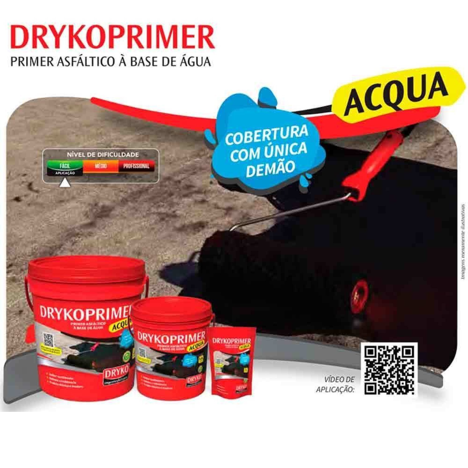 Primer para Mantas Galão 3,6L Drykoprimer Acqua Dryko - 2