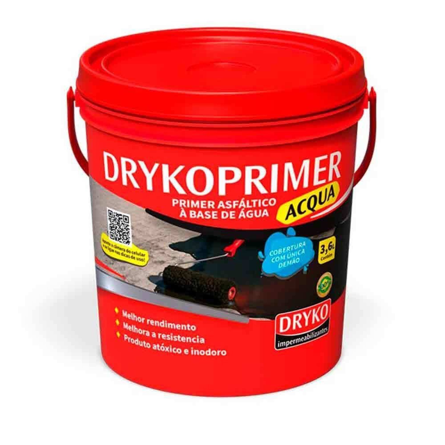 Primer para Mantas Galão 3,6L Drykoprimer Acqua Dryko