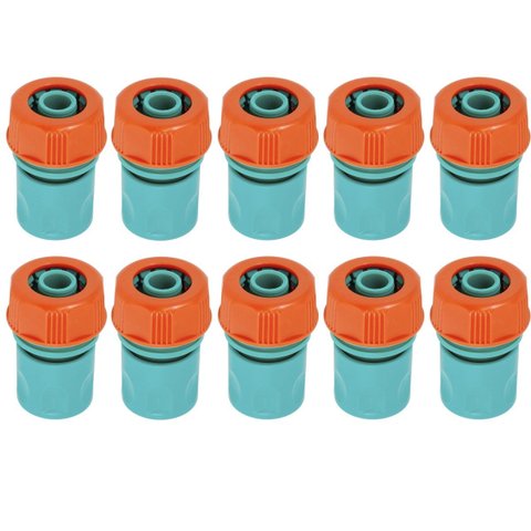 Engate Rápido Para Mangueira De 3/4" e 5/8" Polegada | Tramontina | Kit 10 Un