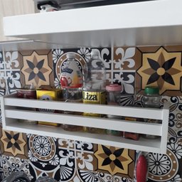 Estante Cozinha Porta Tempero Nicho Organizador Cosinha Mdf - 3