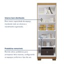 Ver imagem 7 de Armário Multiuso 2 Portas com Chave e 5 Prateleiras Asteca  