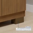 Ver imagem 6 de Armário Multiuso 2 Portas com Chave e 5 Prateleiras Asteca  