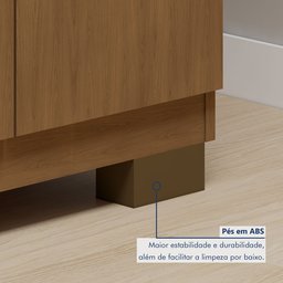 Armário Multiuso 2 Portas com Chave e 5 Prateleiras Asteca   - 6
