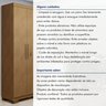 Armário Multiuso 2 Portas com Chave e 5 Prateleiras Asteca   - 12