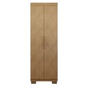 Ver imagem 3 de Armário Multiuso 2 Portas com Chave e 5 Prateleiras Asteca  