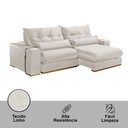 Ver imagem 5 de Sofá Retrátil e Reclinável 250 Cm Braço 25 Cm Lake Meu Sofá Online