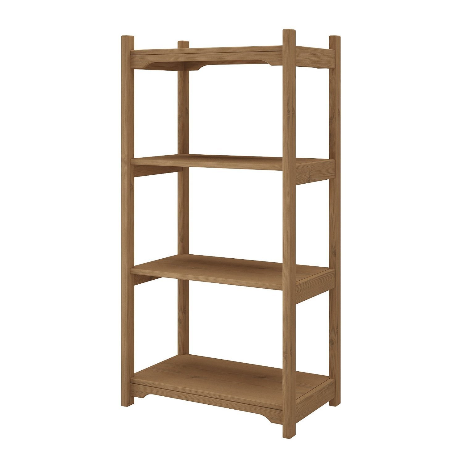 Estante para Livros 4 Prateleiras Quebec Espresso Móveis - 2