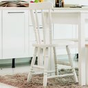 Ver imagem 2 de Cadeira Ditália Madeira Maciça Eucalipto Cor:branco