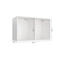 Ver imagem 4 de Ponte Planejada 2 Portas Hera CabeCasa MadeiraOriginals Branco/Algodão