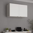 Ver imagem 1 de Ponte Planejada 2 Portas Hera CabeCasa MadeiraOriginals Branco/Algodão