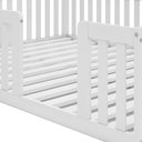 Ver imagem 4 de Cama Montessoriana Casal com Grade Giulia Casatema MadeiraOriginals Branco