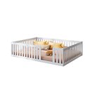 Ver imagem 2 de Cama Montessoriana Casal com Grade Giulia Casatema MadeiraOriginals Branco
