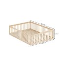 Ver imagem 3 de Cama Montessoriana Casal com Grade Giulia Casatema MadeiraOriginals