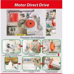 Reta Industrial Siruba Nova +mesa+motor Direc Drive Bivolt - 6