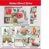 Reta Industrial Siruba Nova +mesa+motor Direc Drive Bivolt - 6