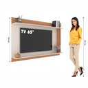 Ver imagem 4 de Painel New York para Tv 65” 2 Puertas J Carvalho - Freijo/off White