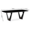 Ver imagem 3 de Mesa de Jantar Lavanda 190x110cm