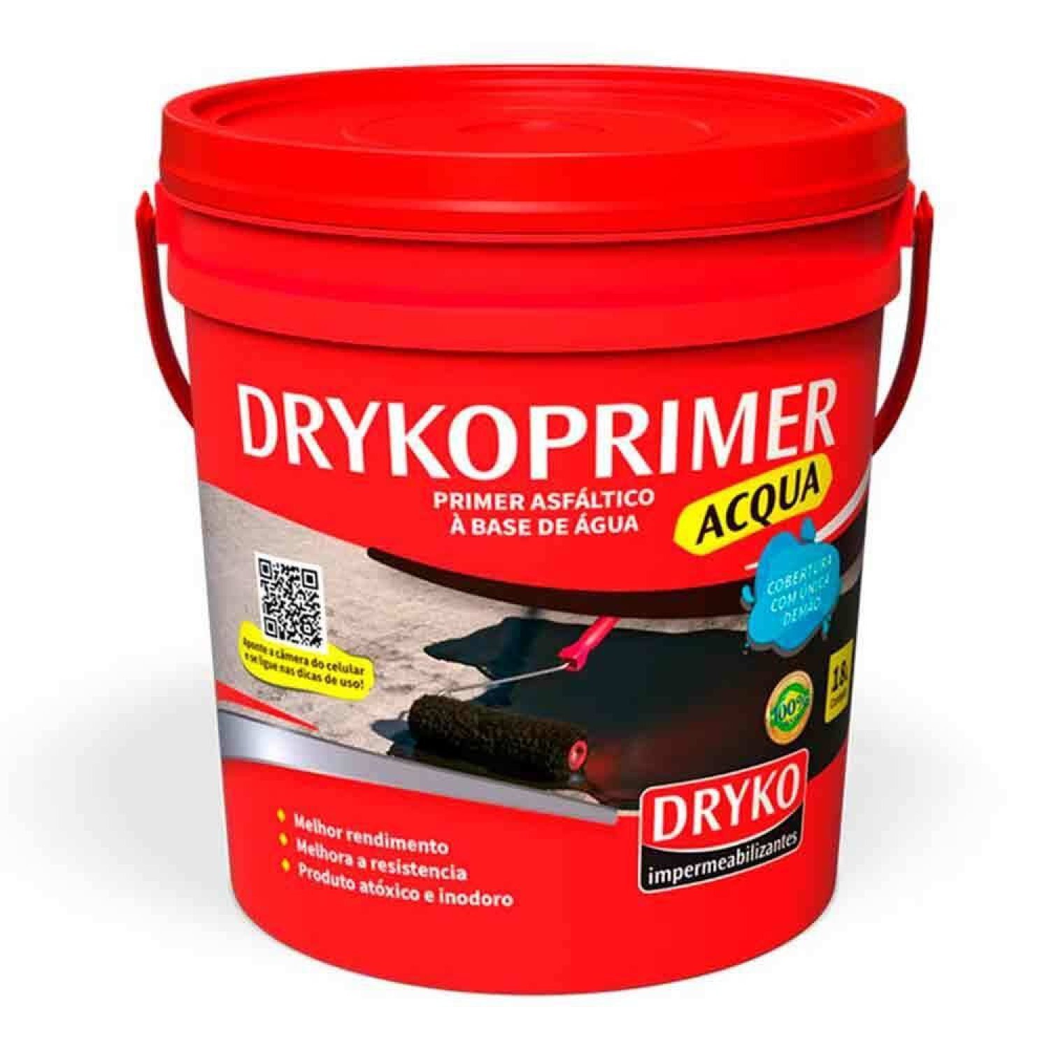 Primer para Mantas Balde 18L Drykoprimer Acqua Dryko