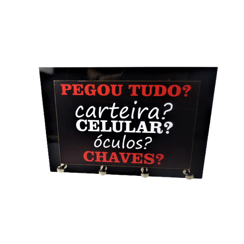 Porta chave Pegou Tudo