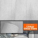 Ver imagem 5 de Placa Revestimento Adesiva Flexível para Parede Linhas Cinza Claro 60x300cm