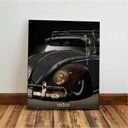 Ver imagem 4 de Kit 3 Quadro Fusca Placa Decorativa Carros Antigo Vintage 28x20cm
