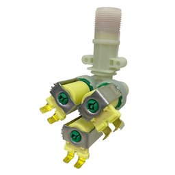 Válvula de Água 3 Vias 110v Brastemp Bwm08 Bwl11 - 004257790 - 1