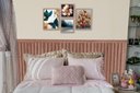 Ver imagem 3 de Ripas para Cabeceira de Cama Casal/Queen/King 240cm Marrom