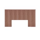 Ver imagem 5 de Ripas para Cabeceira de Cama Casal/Queen/King 240cm Marrom