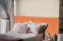 Ver imagem 1 de Ripas para Cabeceira de Cama Casal/Queen/King 240cm Laranja
