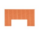 Ver imagem 5 de Ripas para Cabeceira de Cama Casal/Queen/King 240cm Laranja