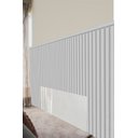 Ver imagem 4 de Ripas para Cabeceira de Cama Casal/Queen/King 240cm Branco