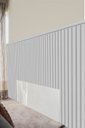 Ver imagem 4 de Ripas para Cabeceira de Cama Casal/Queen/King 240cm Branco
