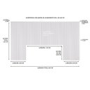 Ver imagem 6 de Ripas Para Cabeceira De Cama Casal/Queen/King 240Cm