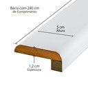 Ver mais imagens de Ripas para Cabeceira de Cama Casal/Queen/King 240cm Branco