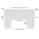 Ver imagem 6 de Ripas para Cabeceira de Cama Casal/Queen/King 240cm Branco