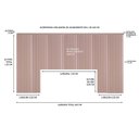 Ver imagem 6 de Ripas para Cabeceira de Cama Casal/Queen/King 240cm Bege