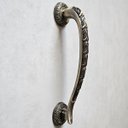 Ver imagem 2 de Puxador Duplo Stylus Bronze Antigo 300mm Porta Pivotante Correr Madeira Vidro Colonial Clássico Rúst