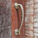 Ver imagem 3 de Puxador Duplo Stylus Bronze Antigo 300mm Porta Pivotante Correr Madeira Vidro Colonial Clássico Rúst