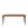 Mesa de Jantar Retangular para 6 Lugares Ella 184 Cm - Natural C/ Canella - 7