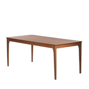 Mesa de Jantar Retangular para 6 Lugares Ella 184 Cm - Natural C/ Canella