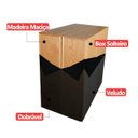 Ver imagem 6 de Base Cama Box Solteiro Otto Suede Marrom para Colchão 188x88x39cm Dobrável Reforçada - Arkell
