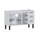 Ver imagem 5 de Armário Gabinete para Cozinha em Aço Pia 150cm Novo Vênus Branco