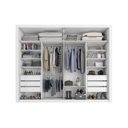 Ver imagem 2 de Guarda Roupa Casal 2 Portas 6 Gavetas Plus