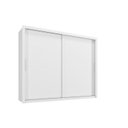 Ver imagem 2 de Guarda Roupa Casal Essencial 2 Portas de Correr 6 Gavetas Branco/Absoluto