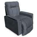 Ver imagem 1 de Poltrona Confortável Orion do Papai Reclinável em Veludo:cinza