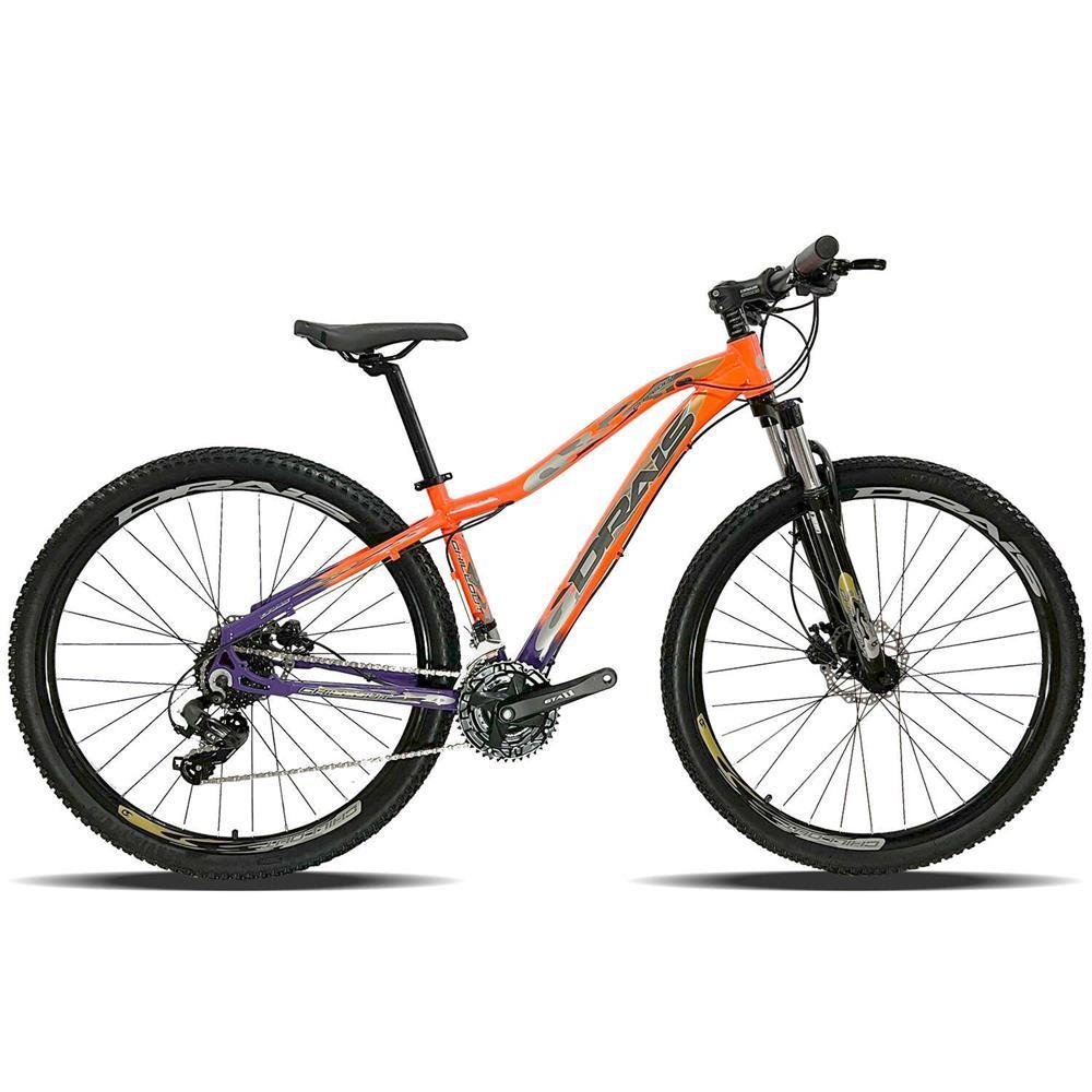 Bicicleta 24v Drais Aro 29 Chillout Shimano Tourney Laranja/Roxo 15" - 351