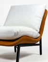 Ver imagem 2 de Poltrona Pipa White Arrow:terracota/off White