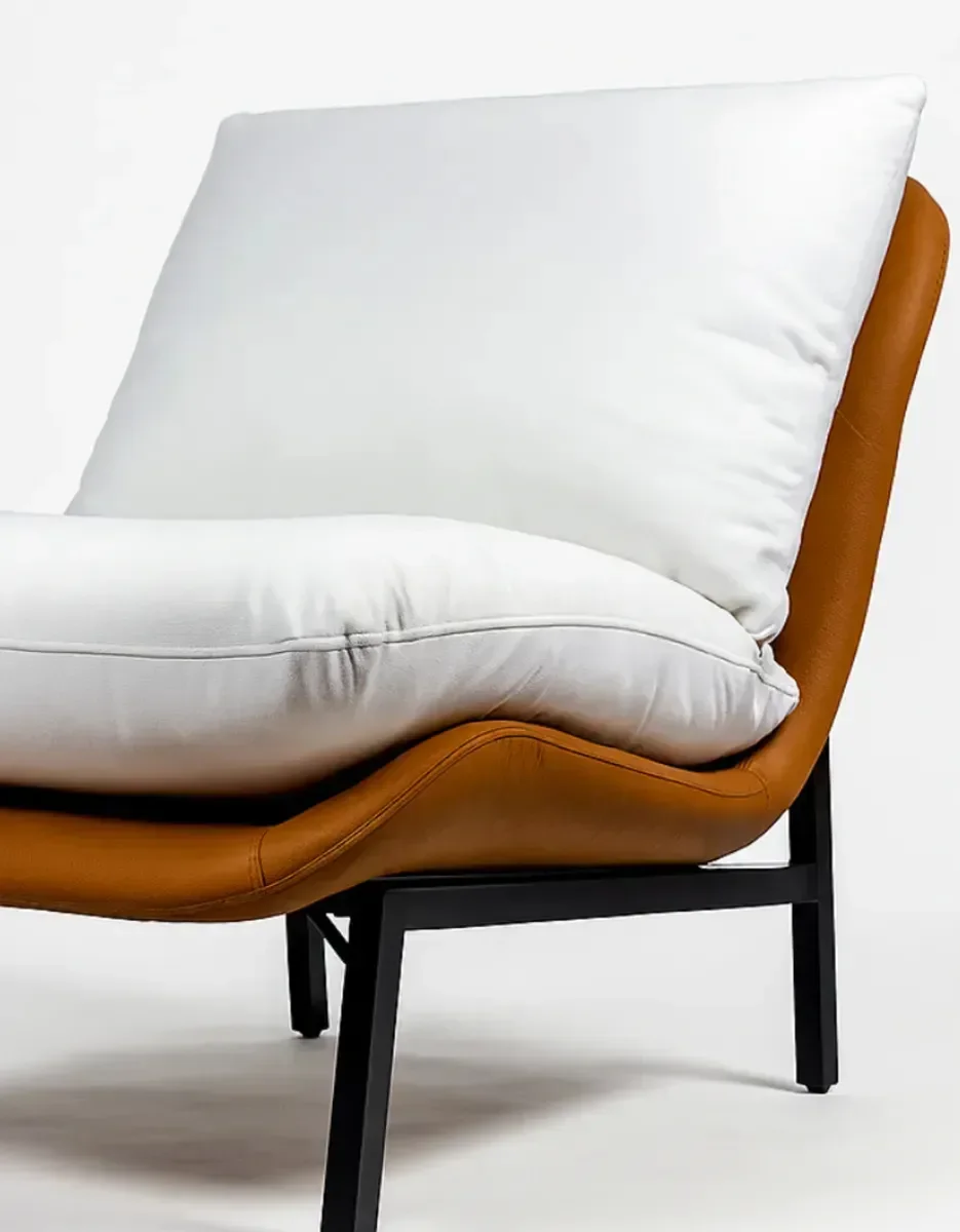 Ver imagem 2 de Poltrona Pipa White Arrow:terracota/off White