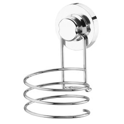 Suporte para Secador de Cabelo com Ventosa Abs Aço Cromado Faciliti Schmitt - 1