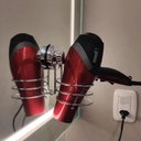 Ver imagem 2 de Suporte para Secador de Cabelo com Ventosa Abs Aço Cromado Faciliti Schmitt